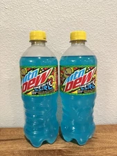 2 Mountain Dew Infinite Swirl 20 fl oz Bottle 7-eleven Exclusive Pineapple Berry