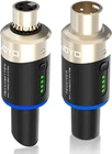 JOYO 5.8Ghz Wireless Microphone System 4 Channels XLR Transmitter Receiver Plug-
