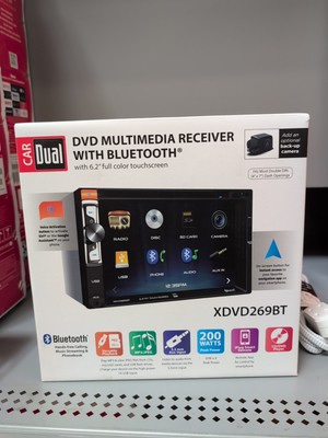 Dual XDVD269BT CD Player Bluetooth USB AUX Input 6.2'' Touch Screen LCD - NEW 
