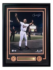 Cal Ripken Jr Signed Framed 16x20 Baltimore Orioles Game 2131 Photo Fanatics