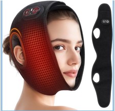 Cordless Jaw Heating Pad for TMJ Chin Face Heated Wrap Jaw Relaxation Daily Warm