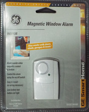 GE Magnetic Window Alarm   Easy Install   Indoor Security Sensor