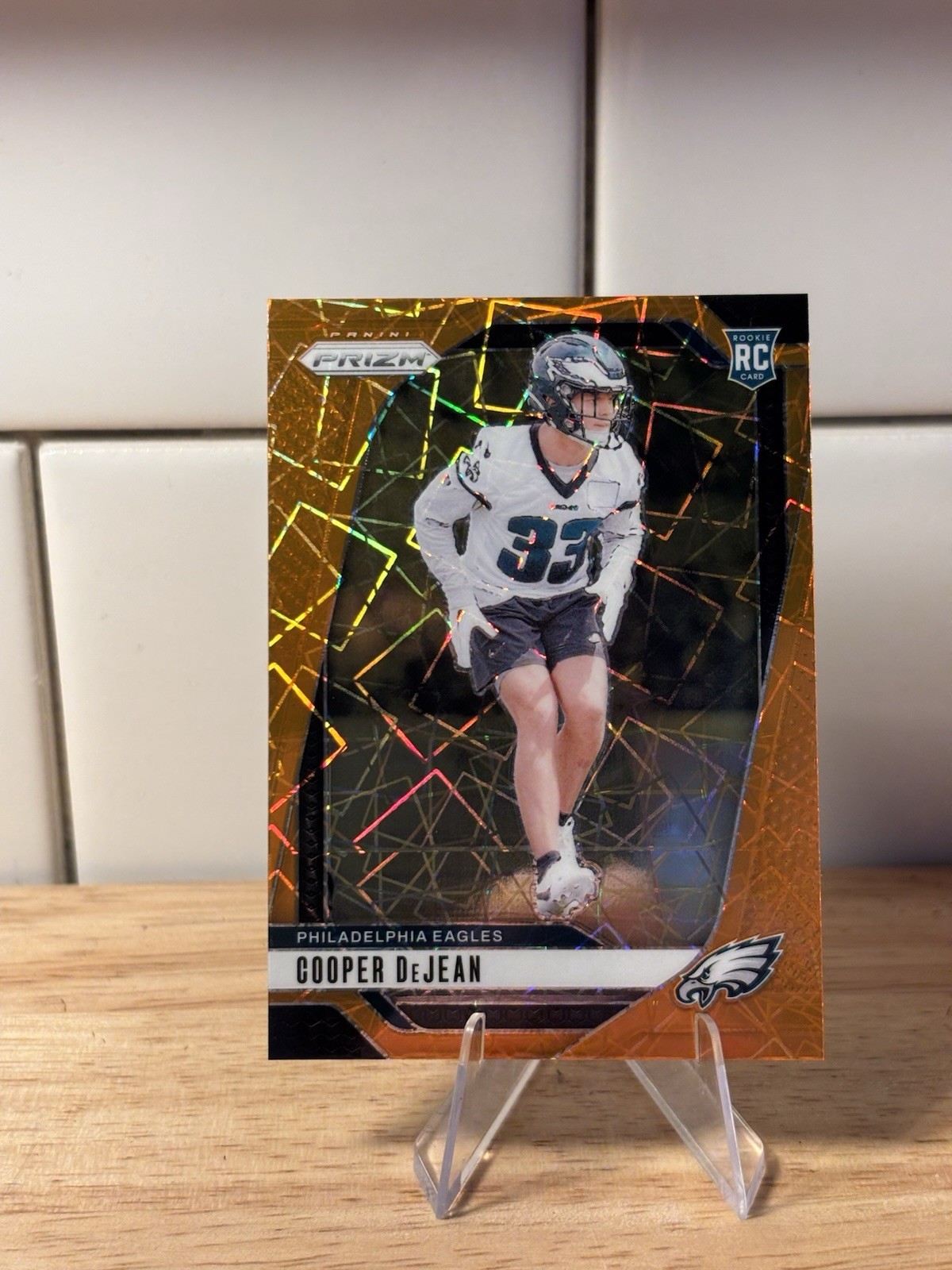 2024 Panini Prizm - Rookies Cooper DeJean #321 Lazer Prizm (RC)