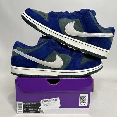 Nike SB Shoes Dunk Low  Deep Royal Vintage Green  2024