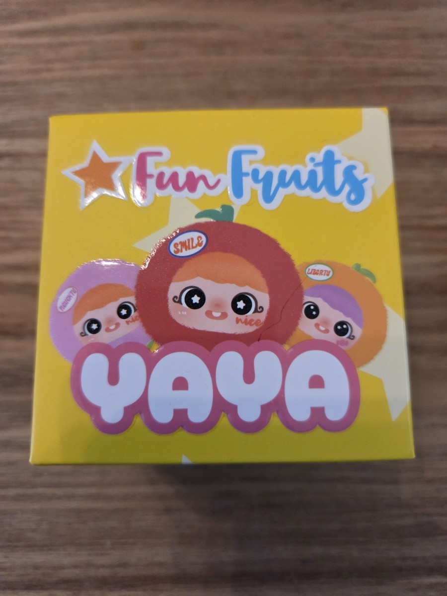 YAYA Fun Fruit Plush Baby Three Vinyl Plush Scented Blind Bag New