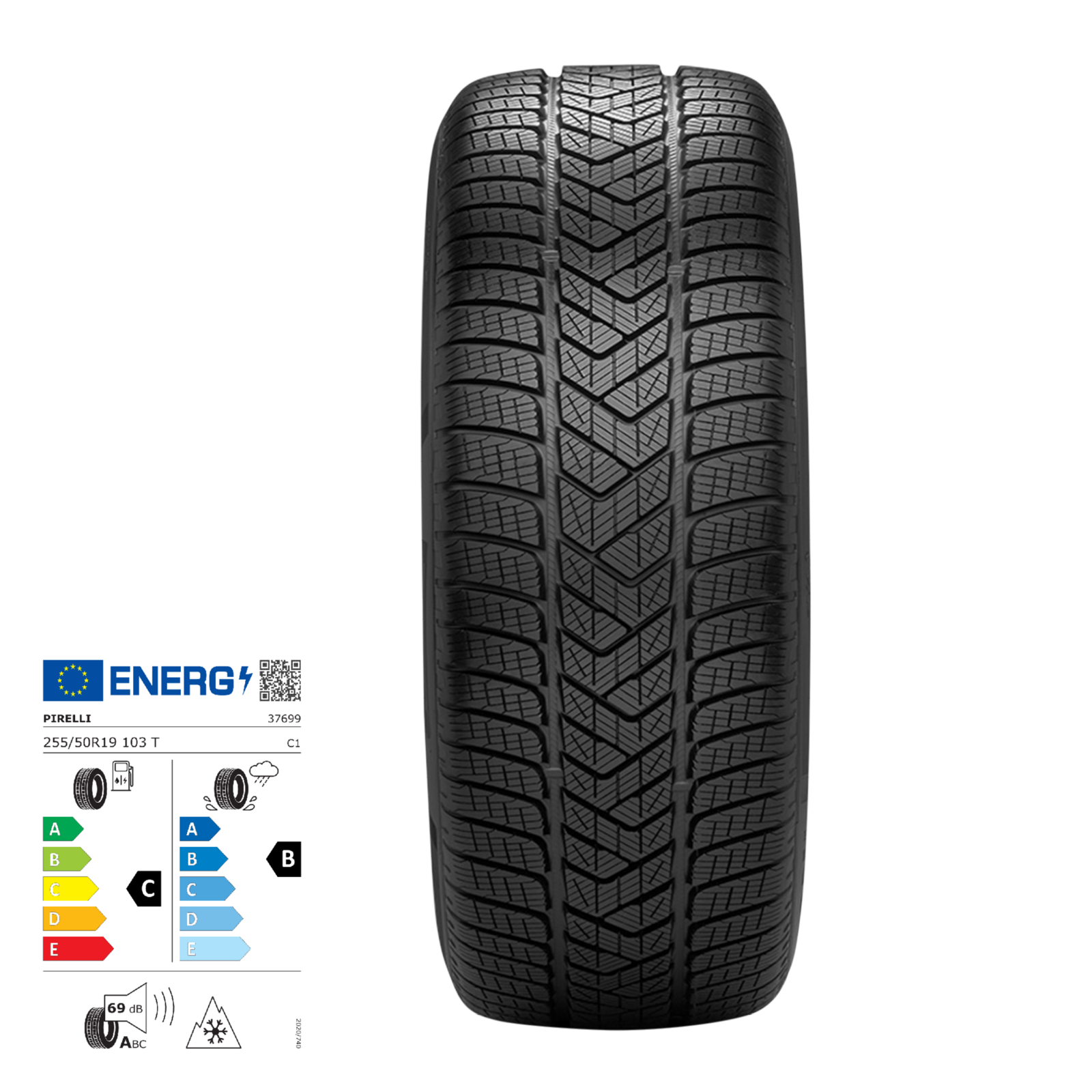 PIRELLI SCORPION WINTER (AO+) 255/50R19 103T (AO+) ELECT MFS BSW - Bild 3