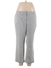 7th Avenue Design Studio New York  Company Women Gray Casual Pants 12