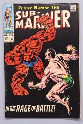 Prince Namor the Sub-Mariner #8 Superhelden Comic Heft Marvel englisch 1968 - Bild 1 von 4