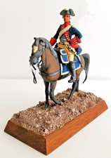 DMC France Carabiner Du Comte De Provence 1758 Military Metal Soldier Wood Stand