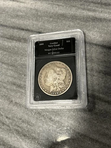1899 Morgan Silver Dollar Certified Very Good S$1