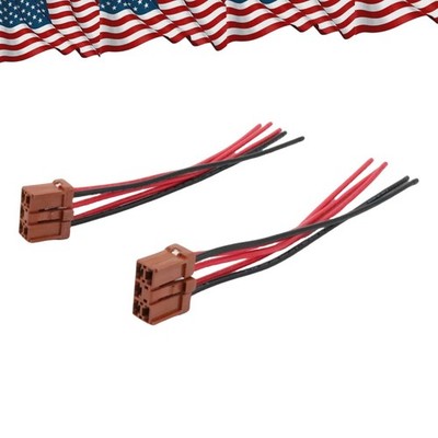 New 2X Headlight Connector Plug Fits for Acura Integra 1994-2001 US Stock
