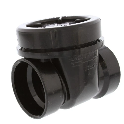 Jones Stephens B05200 2" ABS Backwater Valve - Black - Picture 3 of 4