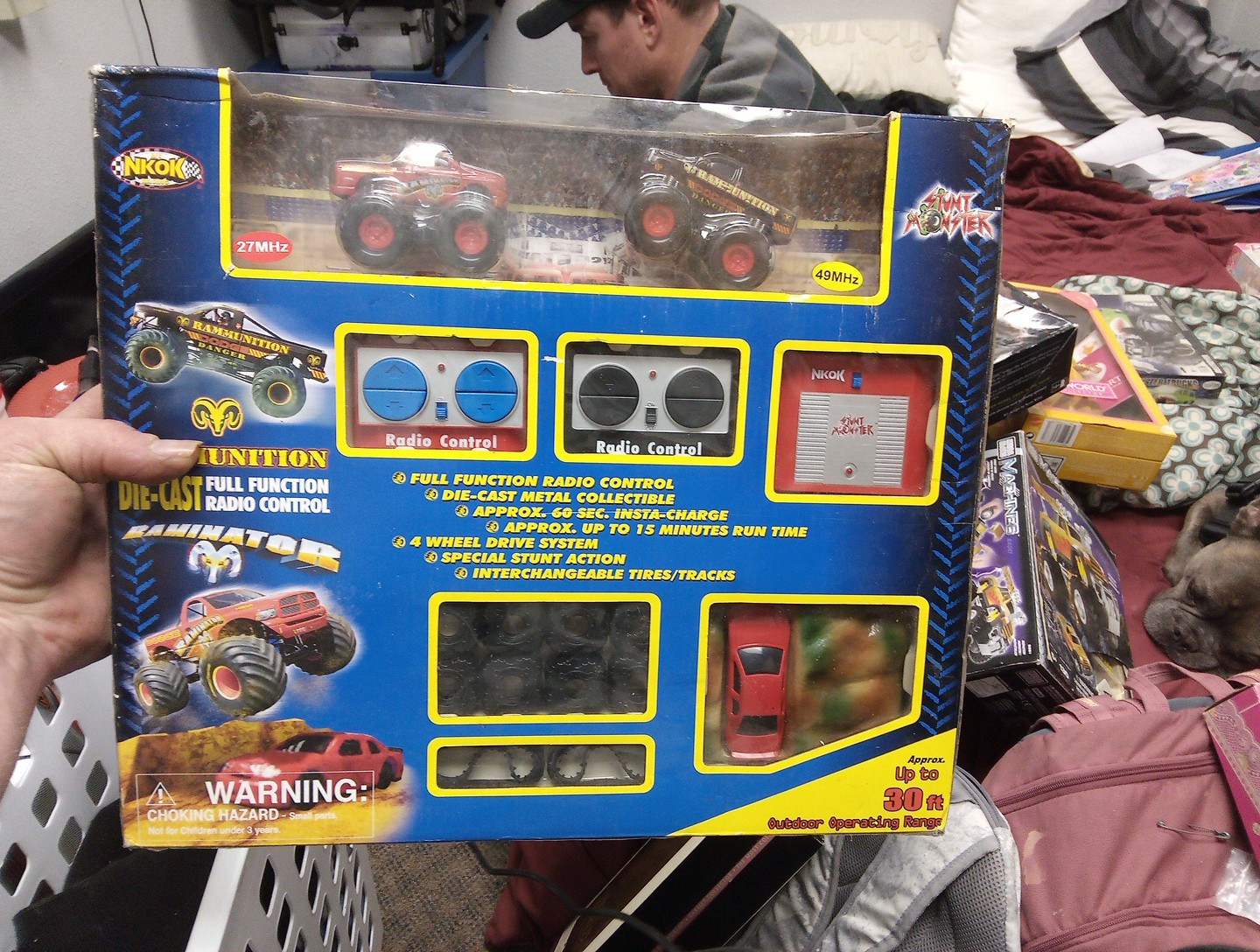 Vintage NKOK R/C Controlled Stunt Monster