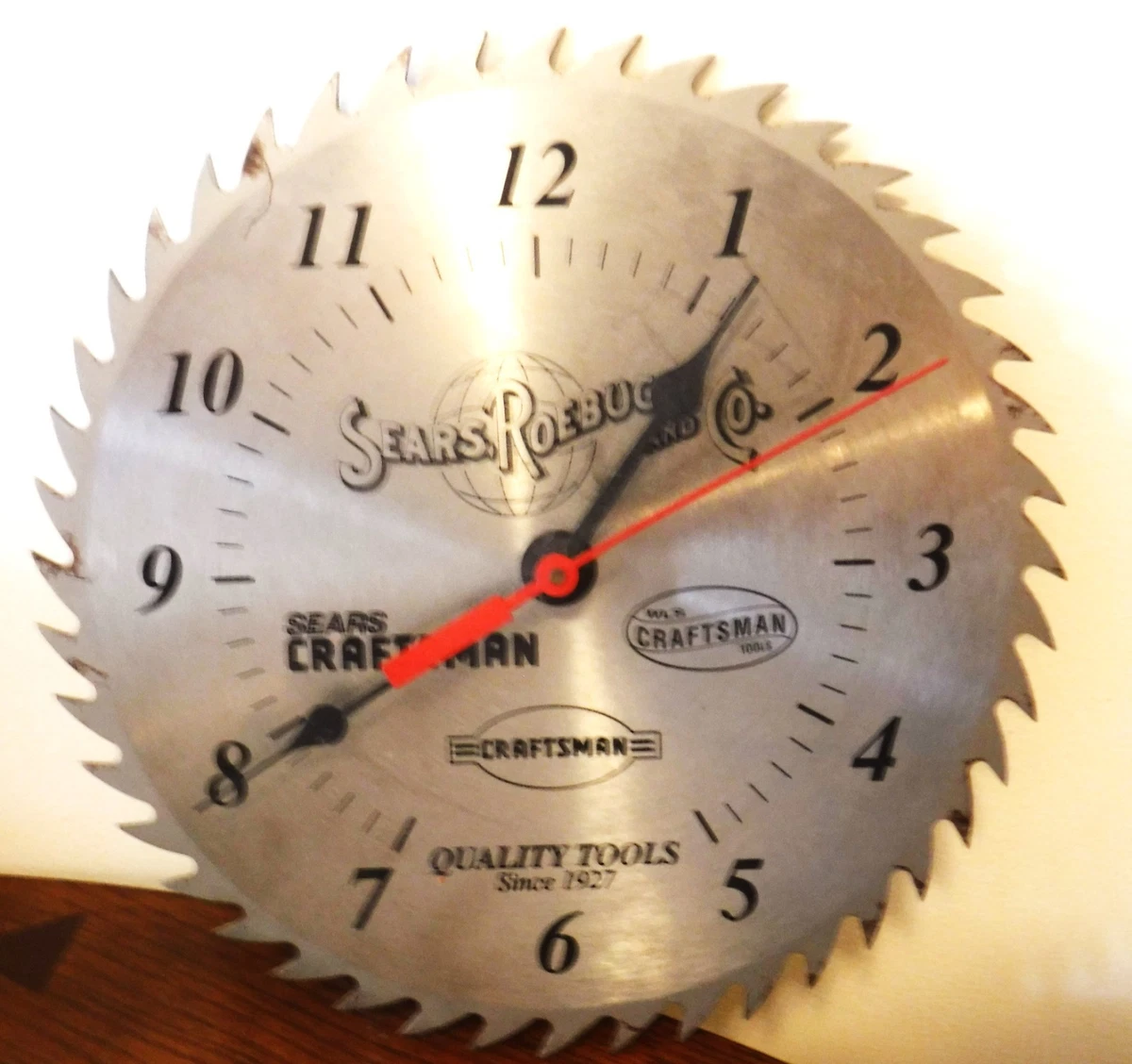 Craftsman Saw Blade Clock for sale | eBay