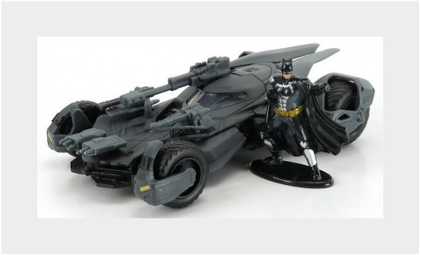 Jada 31706 Batman - Batmobile Justice League Film Mit Figur Batman 2017 - MAT-image