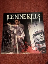 Ice Nine Kills Hand Signed Vip Poster 3D Lenticular Spencer Charnas Autographed