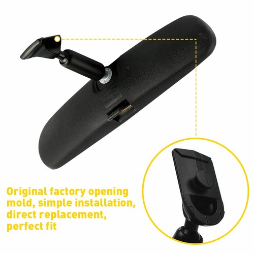 US Rear View Mirror Day Night For Honda Civic Accord 2003-2012 76400-SDA-A03 EAH - Picture 9 of 13