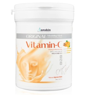 ZEESOON Anskin Vitamin C Modeling Mask Powder Pack Puring & Moisturizing (240g 8