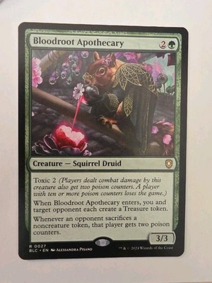 Bloodroot Apothecary #27 (NM) Bloomburrow BLC Magic MTG