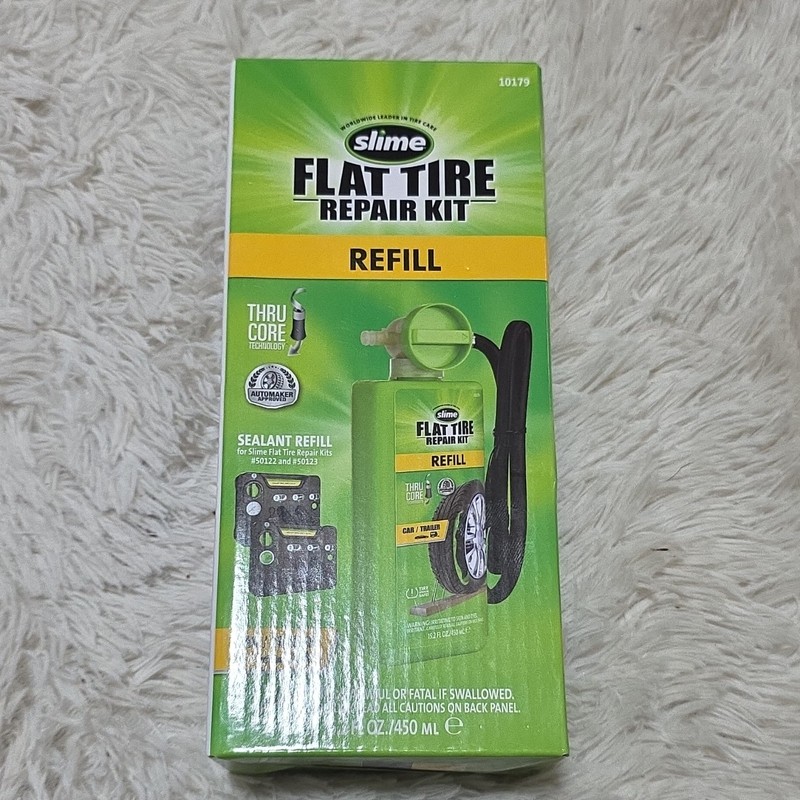 Slime 10179 Flat Tire Repair Kit (Sealant Refill) Brand NEW