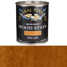 General Finishes Water Based Wood Pecan Stain Quart