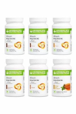 Herbalife Afresh Energy Drink Mix 50g | All Flavour | Herbal Tea | Free Shipping