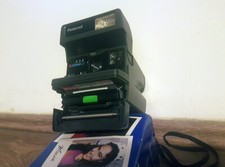 Polaroid 636 Closeup instant camera in original box.