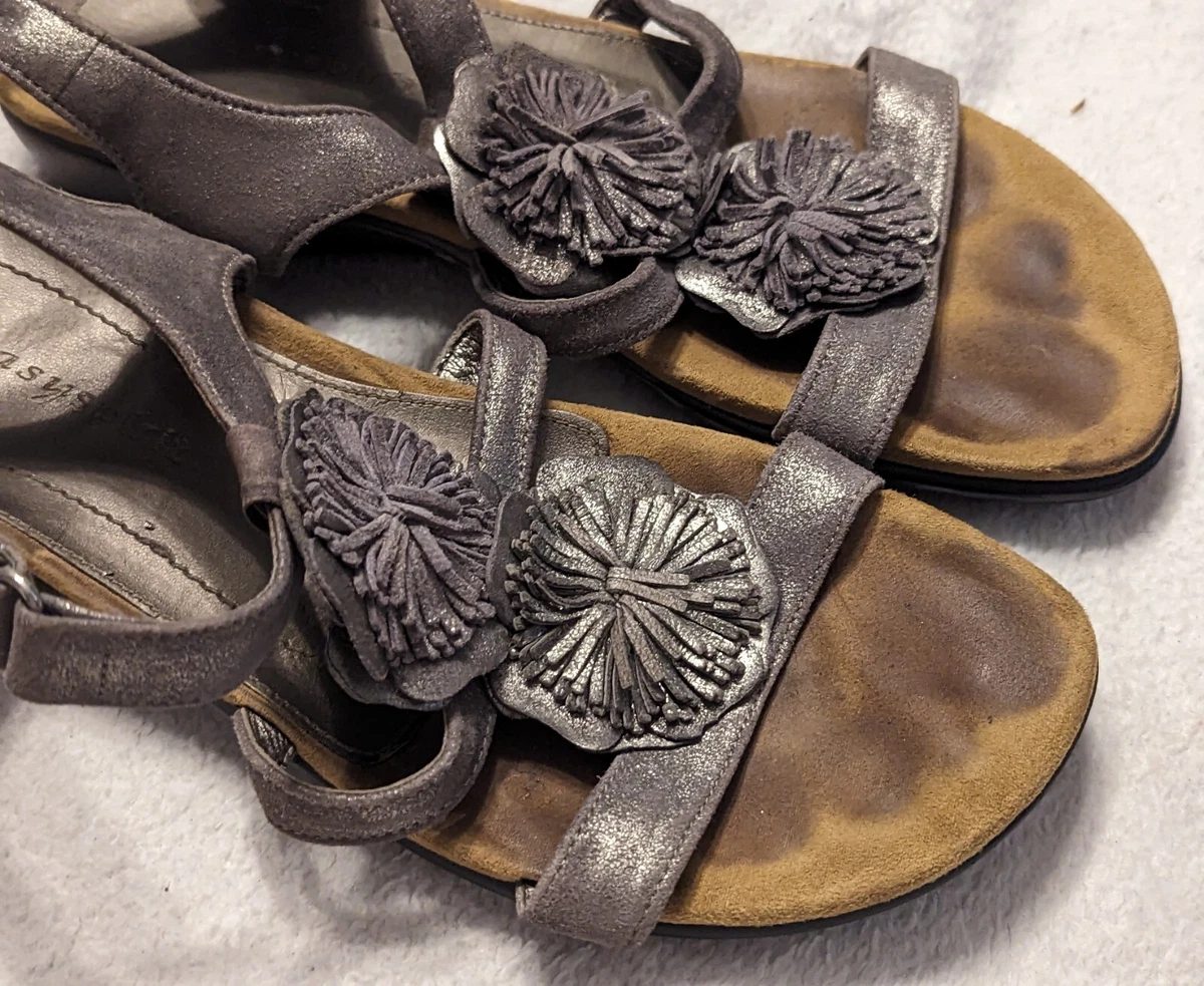 Easy spirit leather espadrille sandal sale