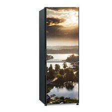 Adesivo decorazione frigo rimovibile decalcomania castello Trakai in Litaunia isola lago