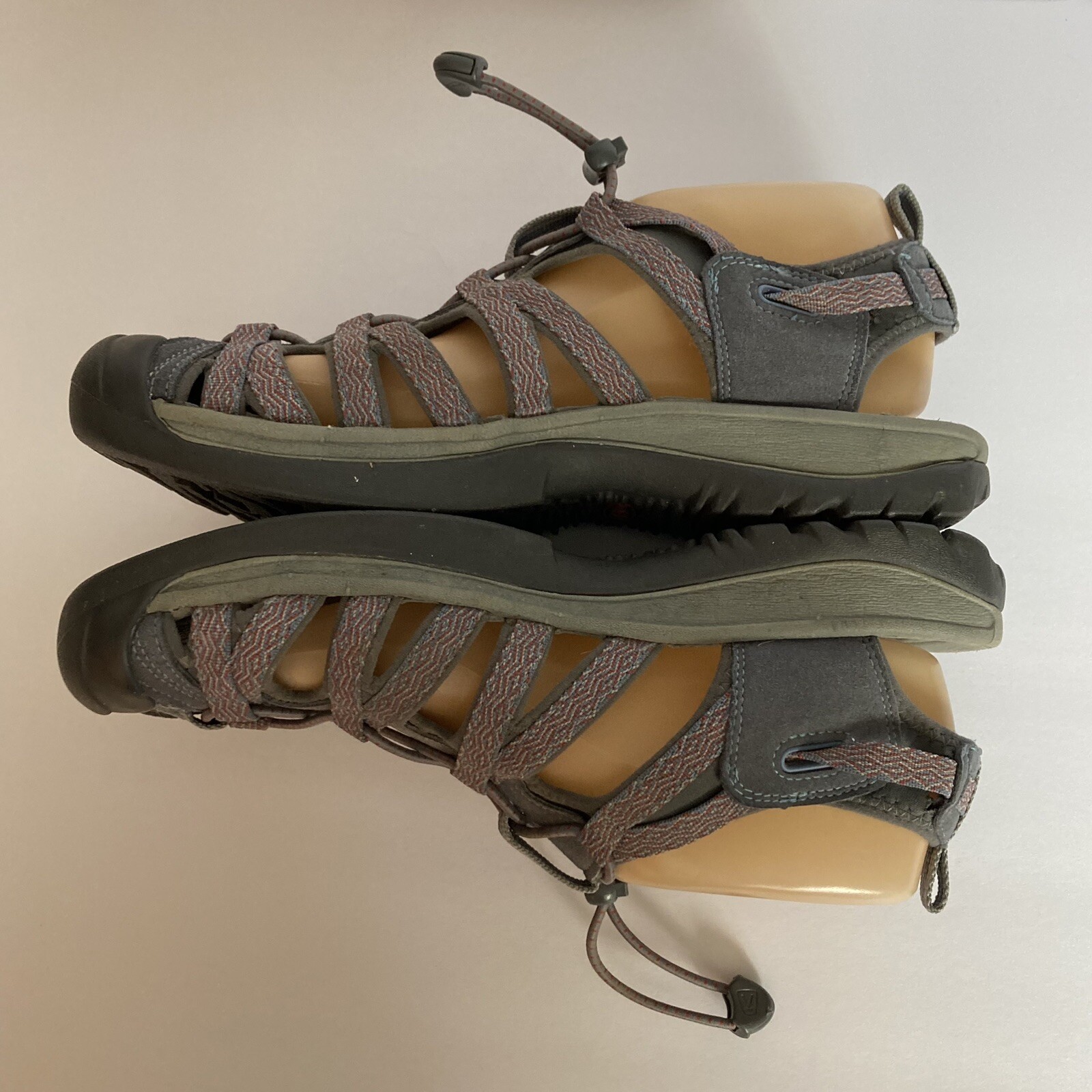 Sandali sportivi Keen Whisper donna 10 grigio viola pietra selce Bossa Nova 1019477