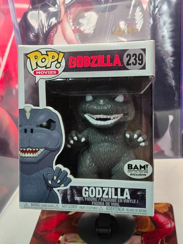 (VAULTED) Godzilla #239 Black & White - Purple Back (B.A.M.) Exc. w/ Protector