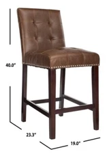 Safavieh Nikita Counter Stool, Reduced Price 2172726628 BST6303D-SET2