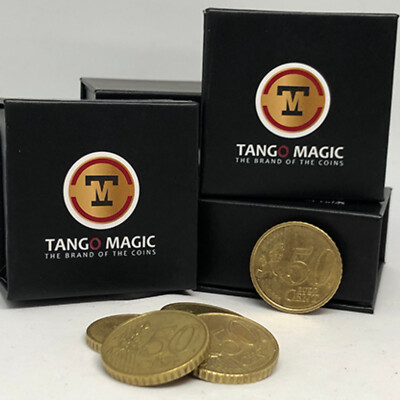 Perfect Shell Coin Set Euro 50 Cent (Shell and 4 Coins E0091) by Tango Magic - T