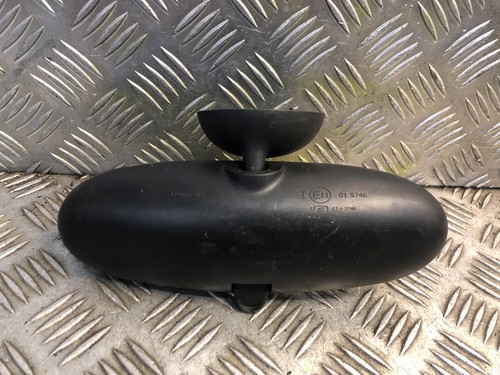 MINI COOPER R50 R53 Interior Rear View Mirror Black - Picture 2 of 4