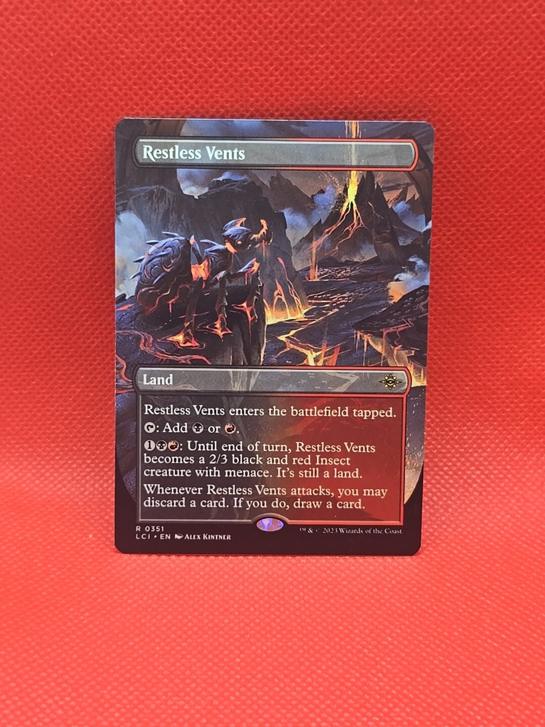 Restless Vents (Borderless) The Lost Caverns of Ixalan Regular