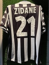 Juventus 1999 2000 Zidane 21 Home Jersey Kappa Size M NO Match Worn Issue