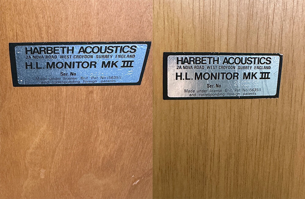 HARBETH H.L. MONITOR MKⅢ (Vintage/modified) speaker pair | eBay HARBETH H.L. MONITOR MKⅢ (Vintage/modified) speaker pair | eBay