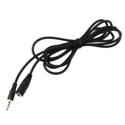 2.5mm Stereo Male to Female AUX Headphone Extension Cable Cord 150cm