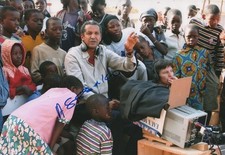 Abderrahmane Sissako Autogramm signed 20x30 cm Bild