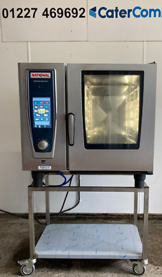 Rational SCC WE 6 Gitter Elektro Kombiofen mit neuem Ständer 4200£ + MwSt