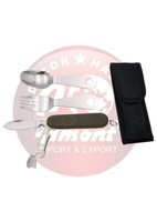 7 In 1 Campingbesteck Reisebesteck Outdoor Bundeswehr Feldbesteck