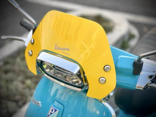 new For vespa sprint 150 Mini motorcycle screen small windscreen 2015 ...