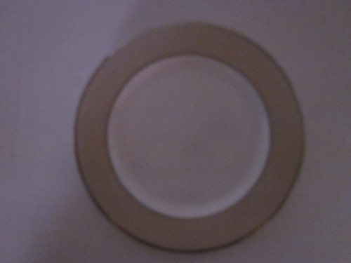 5 Lenox Federal Platinum Brot kleine Salatteller Doppelbänder Silberrand - Bild 4 von 7
