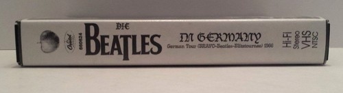 RAR** Die Beatles In Germany VHS CAPITOL 660624 Inofficial Release Ltd Ed 1966! - Bild 3 von 6