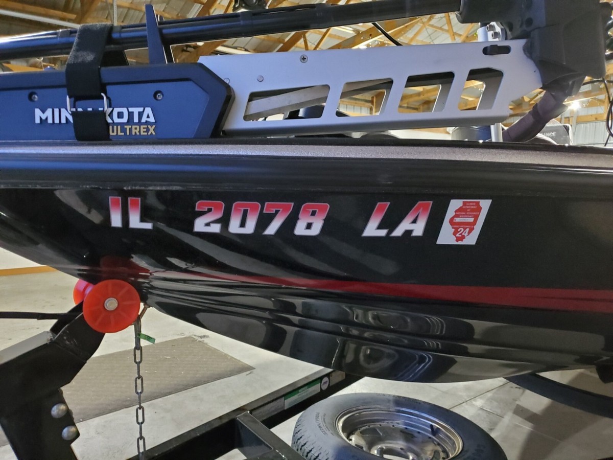 Set Personalizzato Di 2 Numeri Per Registrazione Barca &ndash; Adesivi In Vinile Oracal Rimovibili Per Moto D'Acqua