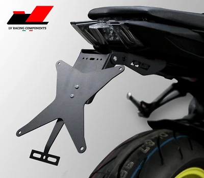LV RACING PORTATARGA MOTO YAMAHA MT 09 2017-19 con Logo 09