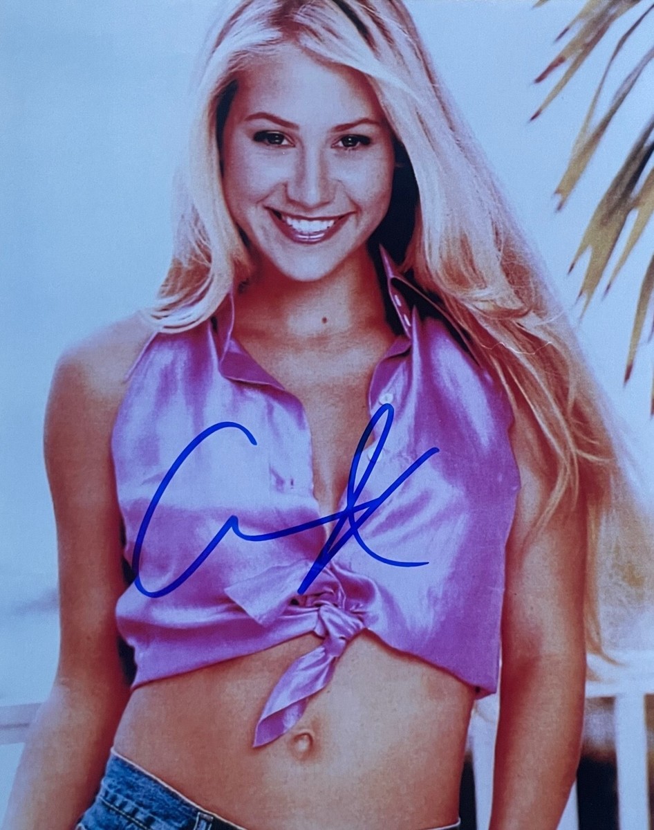 アンナ・クルニコア直筆サイン入り2Lサイズ写真…Anna Kournikova… アンナ・クルニコア直筆サイン入り2Lサイズ写真…Anna Kournikova