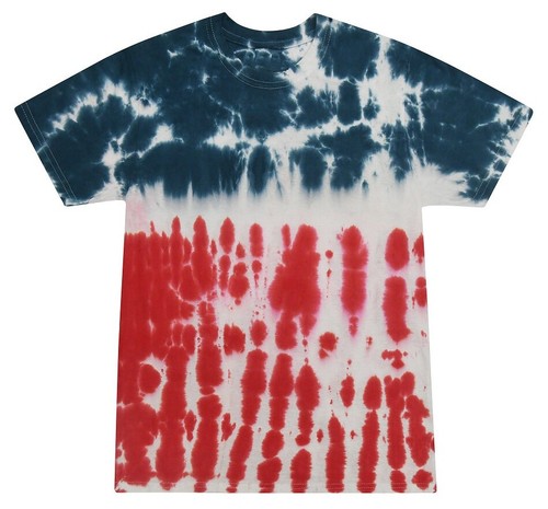 CAMISETAS TIE DYE, CUELLO REDONDO, REMOLINO, TROQUELADO, TEÑIDO, MUERTO, MANGA CORTA, S-5XL - Imagen 23 de 31