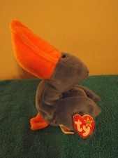 Ty 4107 Scoop the Pelican Beanie Babies