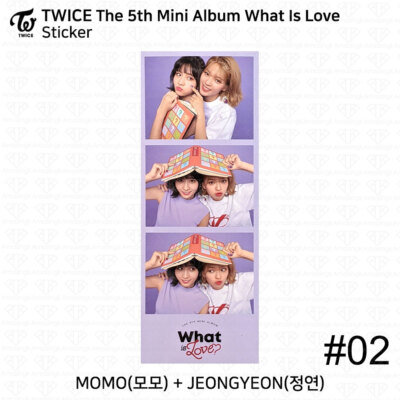 TWICE 5th Mini Album What Is Love Sticker KPOP Sana Momo Nayeon